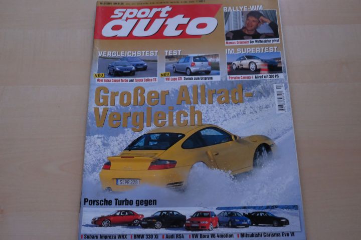 Deckblatt Sport Auto (02/2001)